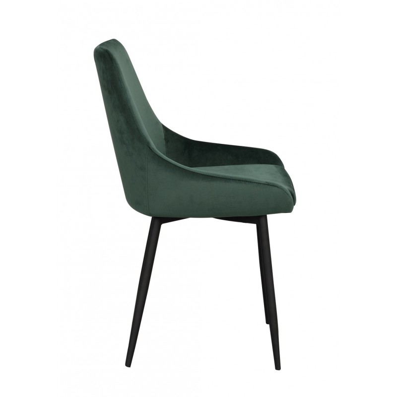 RO Sier Dining Chair Green Velvet